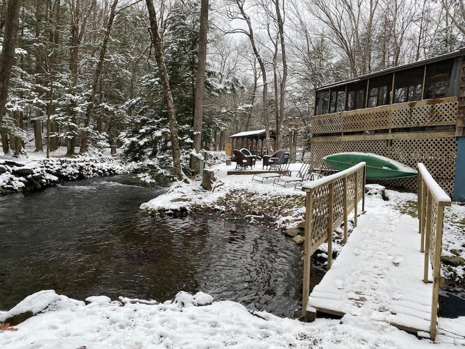 Peaceful Gateway To Island Creek Cottage East Stroudsburg Exterior foto